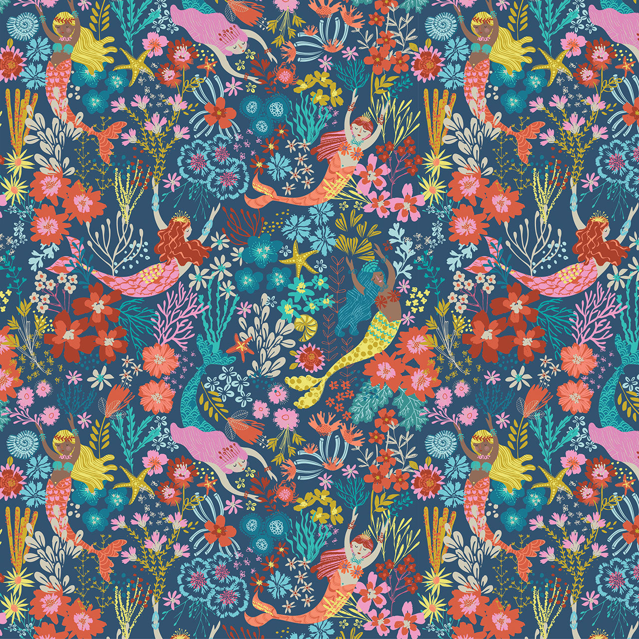 Siren Seas - Fat Quarter Bundle 8-Piece - Thread & Ink Design.Studio