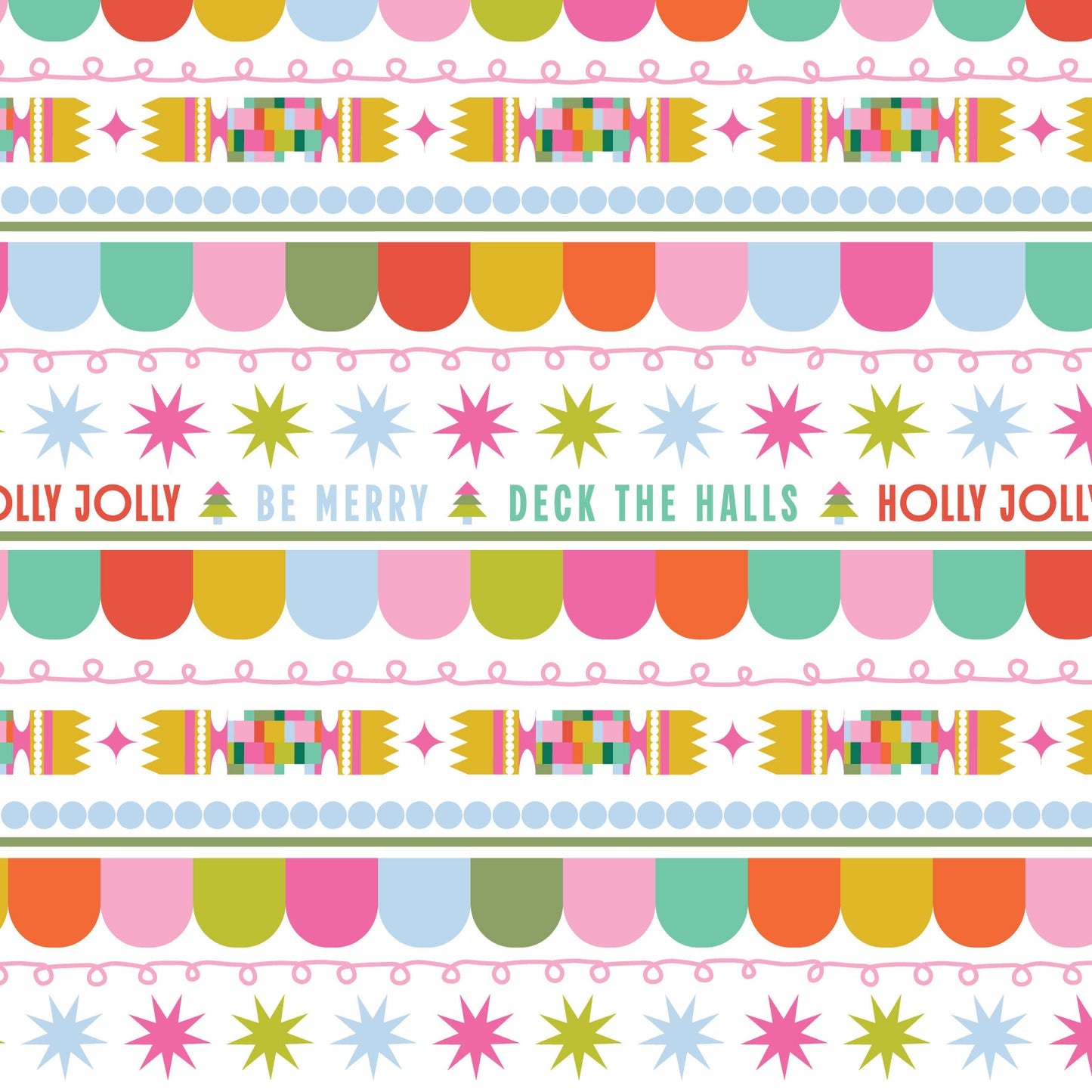 Deck the Halls Stripe - DV6921