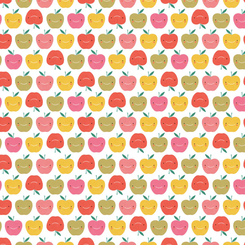 LITTLE ADVENTURE APPLES - Devonstone Cotton Fabric