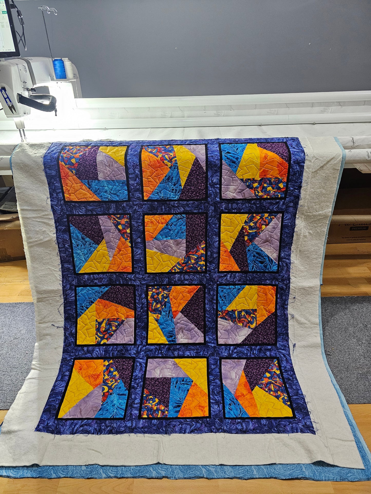 Longarm Quilting Service - Edge to Edge (Deposit Only)