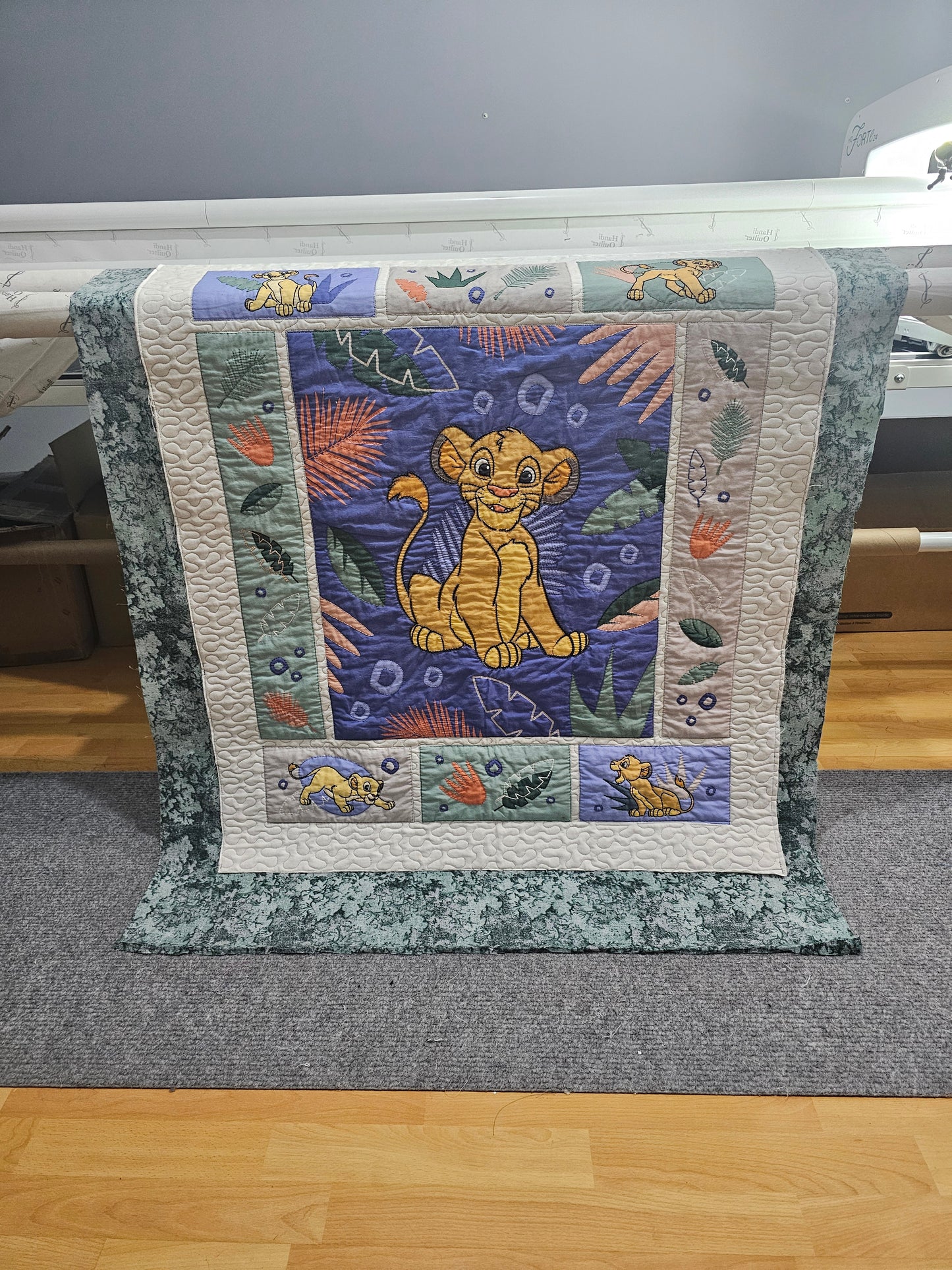 Longarm Quilting Service - Edge to Edge (Deposit Only)