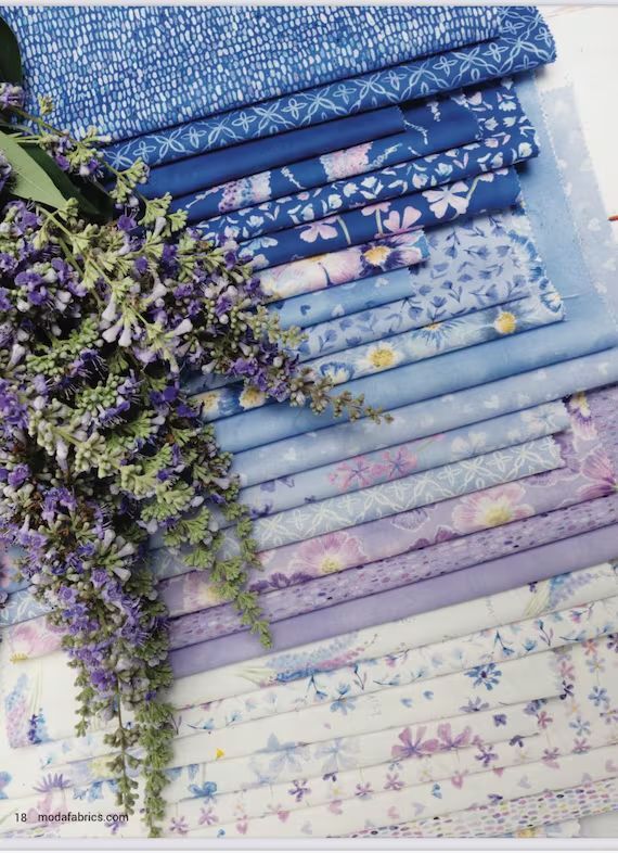 Moda Delphinium Layer Cake