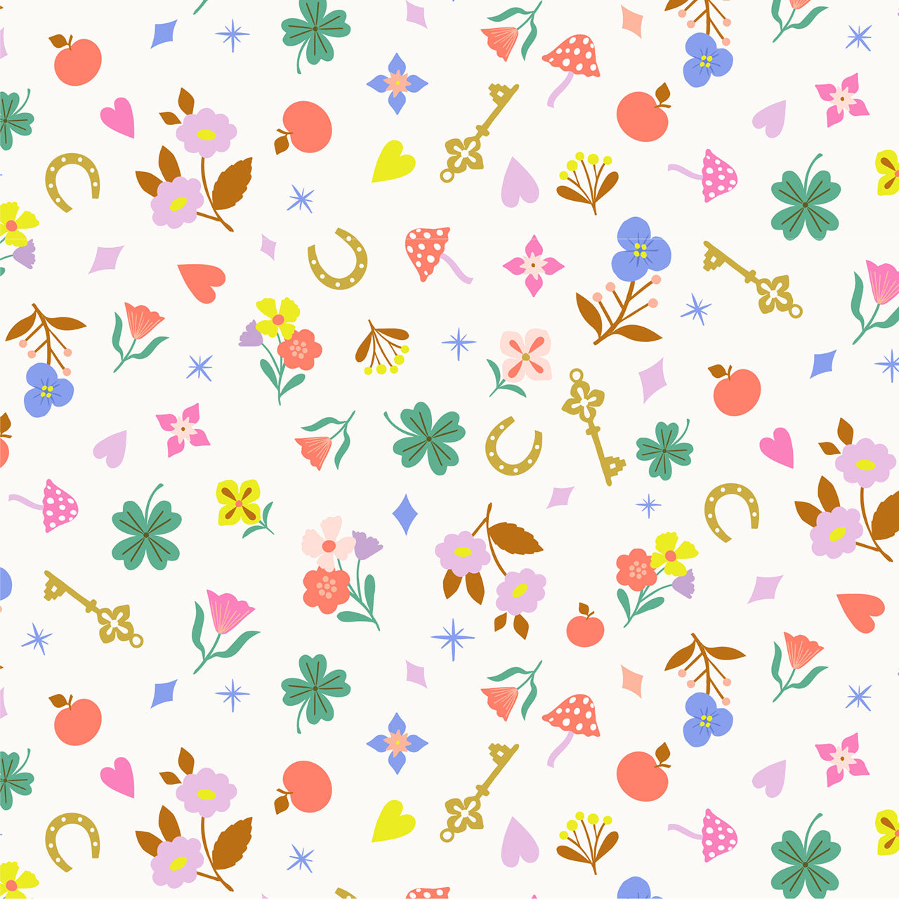 Lucky Charms -  Fat Quarter Bundle 10-Piece - Thread & Ink Design.Studio