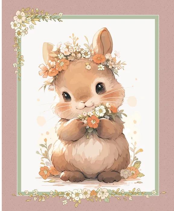 DEVONSTONE COT PANELS Bunny
