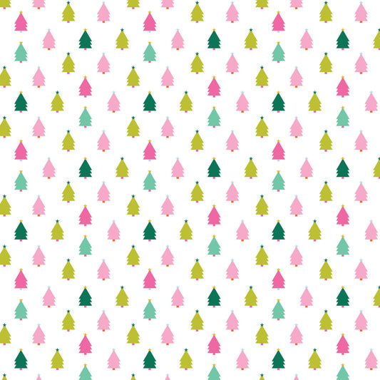 Deck the Halls White Trees - DV6927