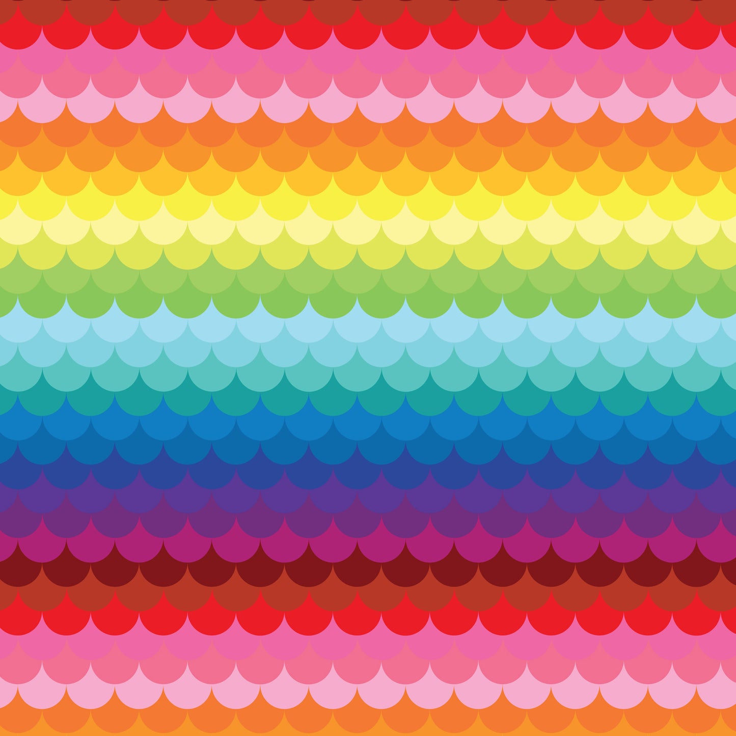CLOUDY DAYS RAINBOW -  Devonstone Cotton Fabric