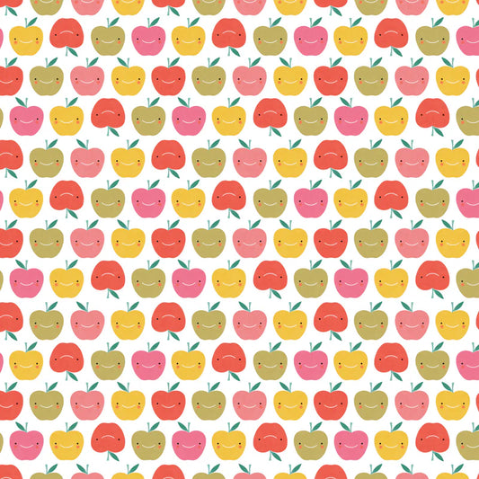 LITTLE ADVENTURE APPLES  - Devonstone Cotton Fabric