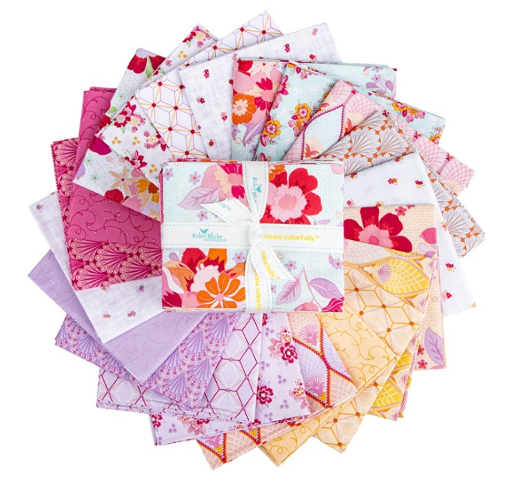 Flourish Fat Quarter Bundle, 21 Piece