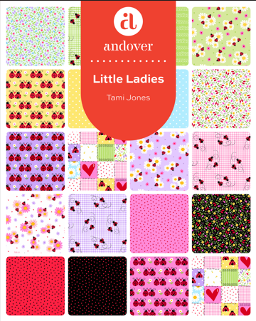 Little Ladies Fat Quarter Bundle- Andover Fabrics