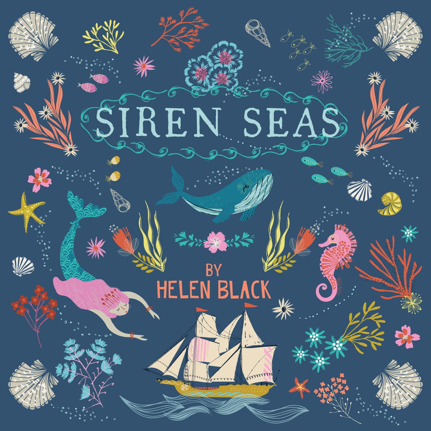 Siren Seas -  Fat Quarter Bundle 8-Piece - Thread & Ink Design.Studio