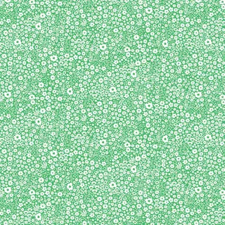 Ditsy Daisy Green DV2160 - Devonstone