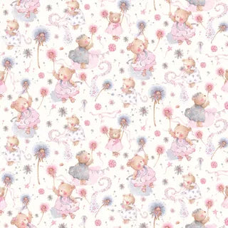 Ballerina Panel & Fat Quarter Bundle - Jen Digital Art
