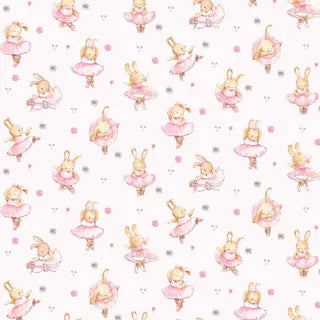 Ballerina Panel & Fat Quarter Bundle - Jen Digital Art