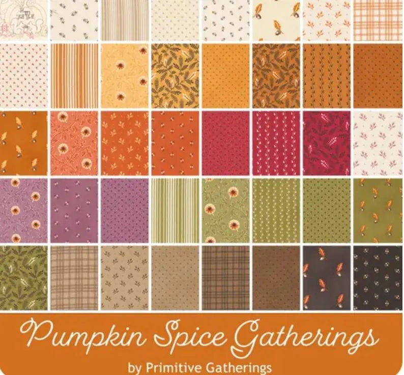 Moda Pumpkin Spice Gatherings Layer Cake