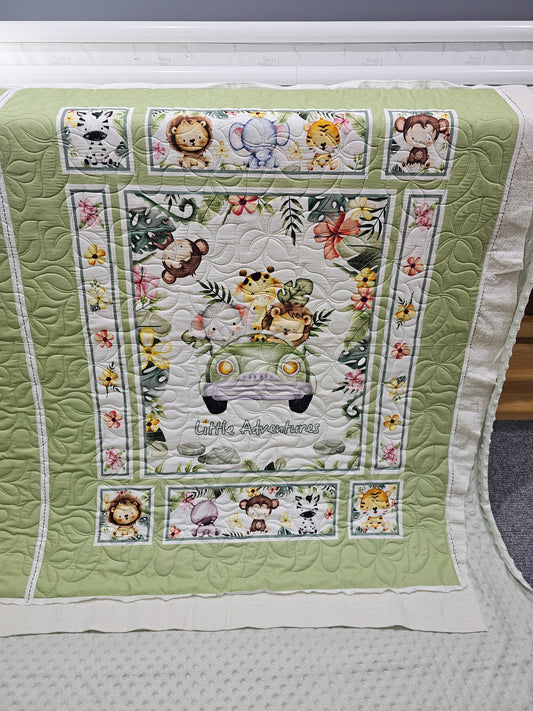Longarm Quilting Service - Edge to Edge (Deposit Only)