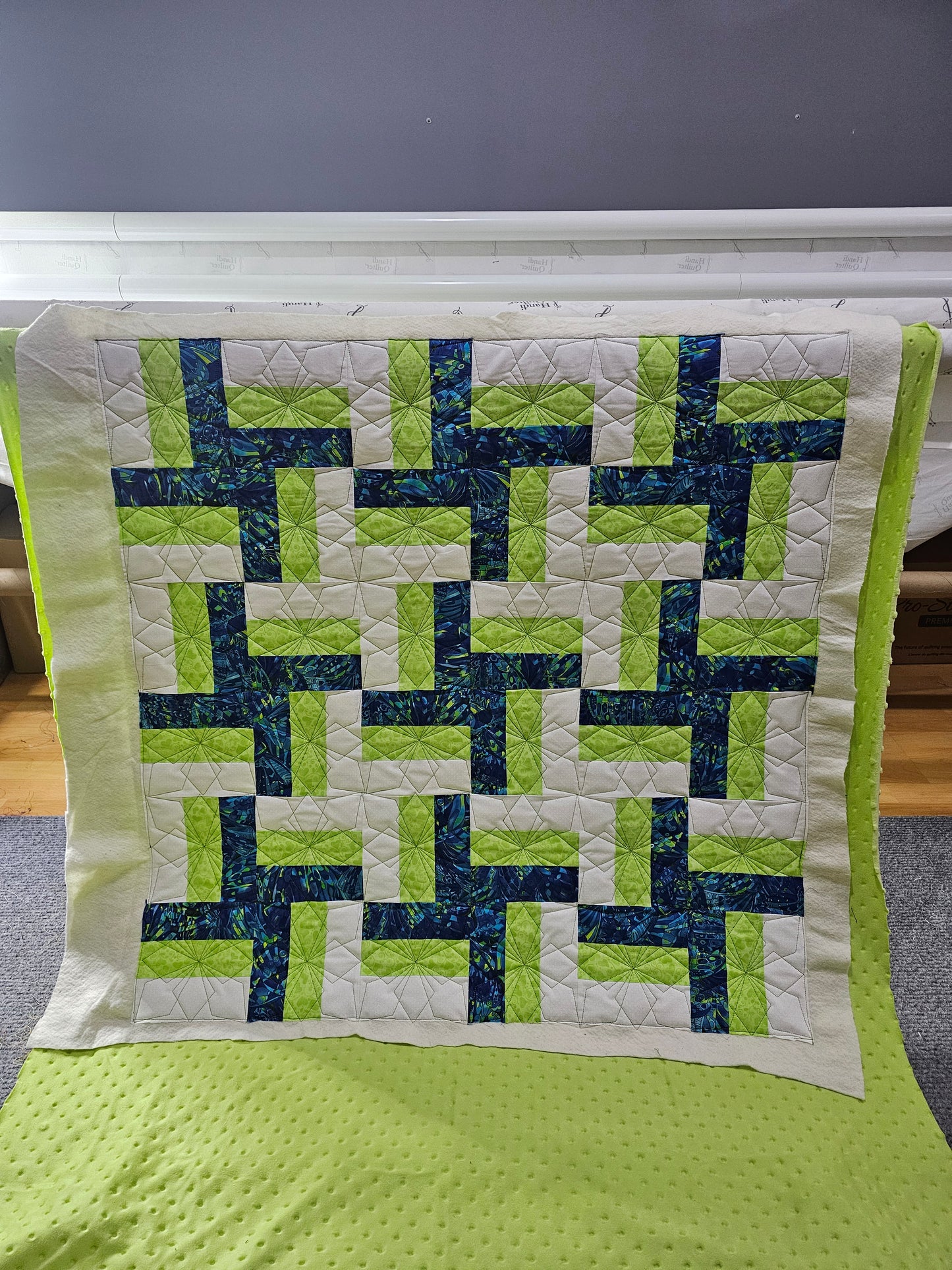 Longarm Quilting Service - Edge to Edge (Deposit Only)