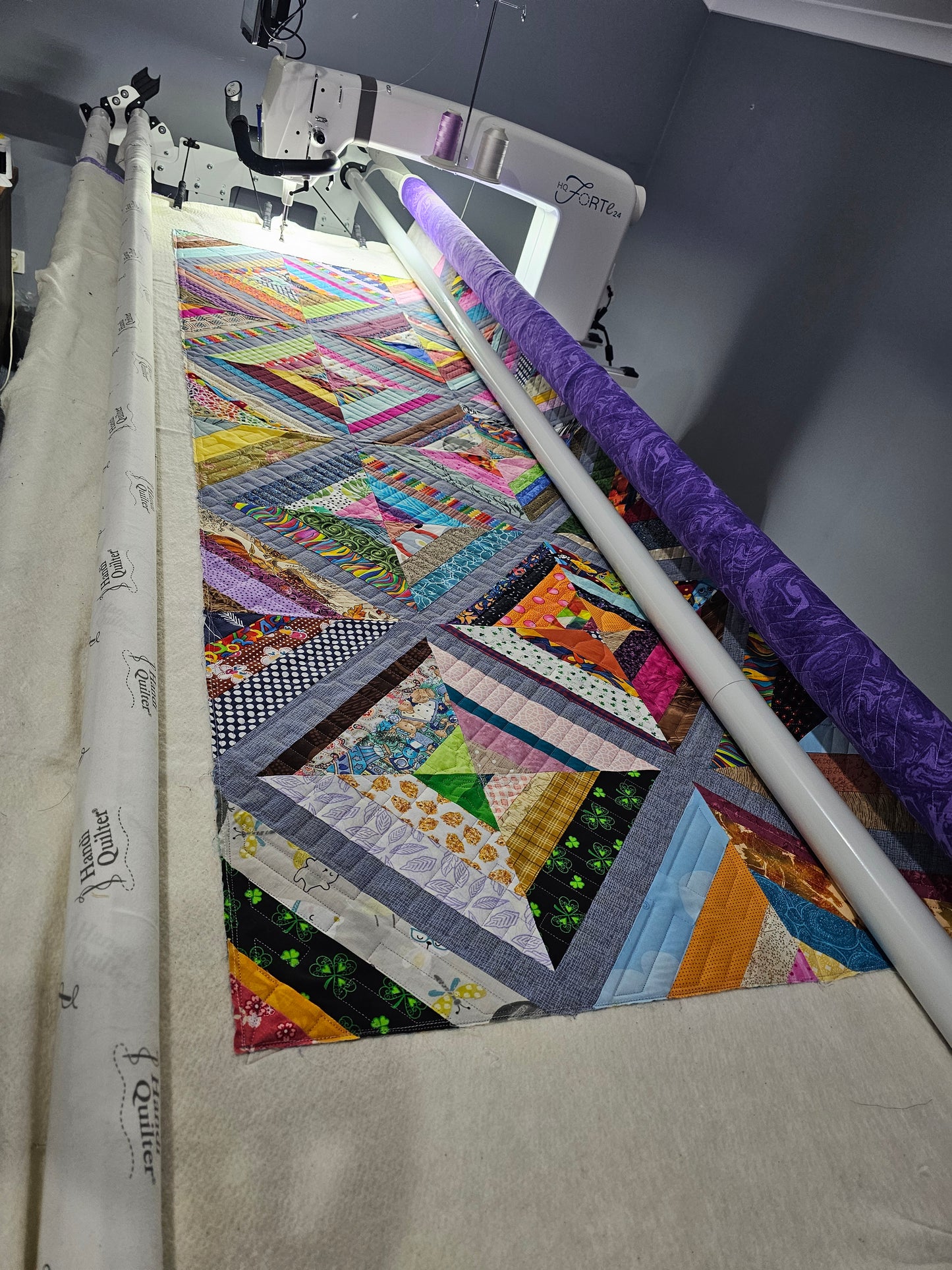 Longarm Quilting Service - Edge to Edge (Deposit Only)